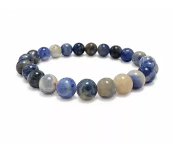 Sodalite AB Bead Bracelet 8mm
