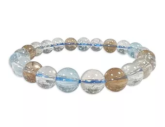 Multicolor Topaz Bracelet AAA 8mm Beads