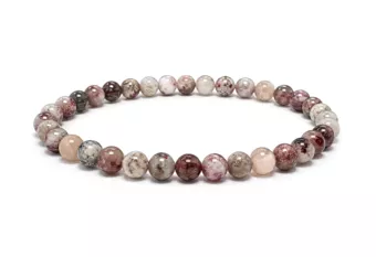Pink Tourmaline Bracelet A 5-6 mm Beads
