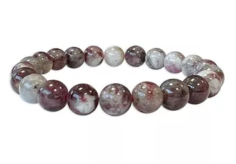 Pink Tourmaline Bracelet A 8mm Beads