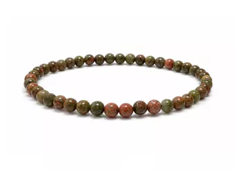 Unakite Bracelet A 4mm Beads