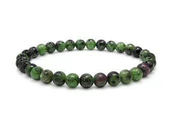 Ruby Zoisite Bracelet A 6 mm Beads