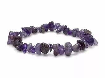 Amethyst A Chip Bracelet 5-8mm