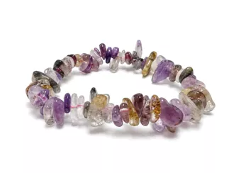 Auralite 23 Chip Bead Bracelet AA 5-8mm