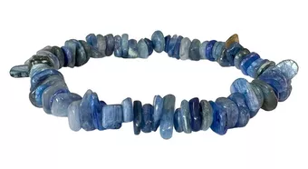 Blue Kyanite Chips Bracelet AA 5-8mm