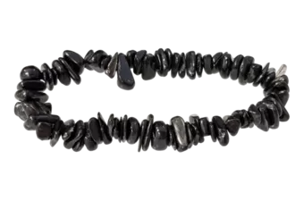 Hypersthene chips bracelet 5-8mm 18cm