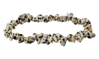 Dalmatian Jasper Chip Bracelet A 5-8mm