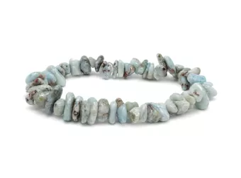 Larimar Chip Bead Bracelet A 5-8mm