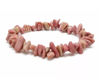 Australian Rhodonite Chips Bracelet A+ 5-8mm