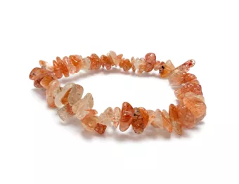 Multicoloured Sunstone Chip Bead Bracelet AA 5-8mm