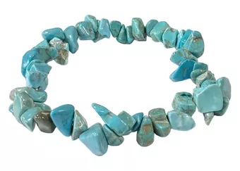 Turquenite Chip Bracelet A 5-8mm