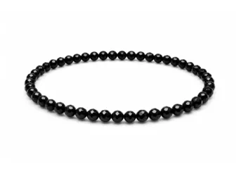 Faceted Onyx Bracelet A Grade – 4 mm Beads
