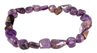 AA Charoite Bracelet Tumbled Stones
