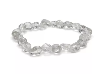 Tumbled Rock Crystal Bracelet A 6-8 mm