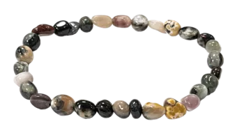 Ocean Jasper bracelet A+ rolled stones