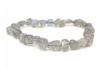 Labradorite Tumbled Stone Bracelet AA 5-8mm