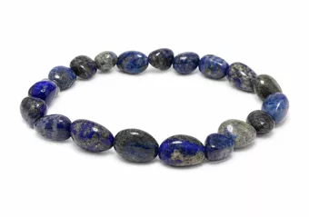 Lapis Lazuli Tumbled Stone Bracelet A 6-8mm