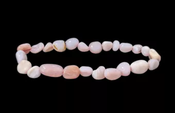 Pink Opal Bracelet A tumbled stones