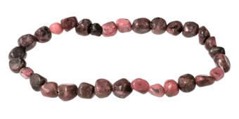 Rhodonite A tumbled stones bracelet