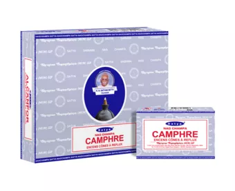 Satya Camphor Backflow Cones 12pcs