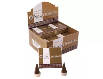 Incense Vijayshree Golden Nag Chandan Cones