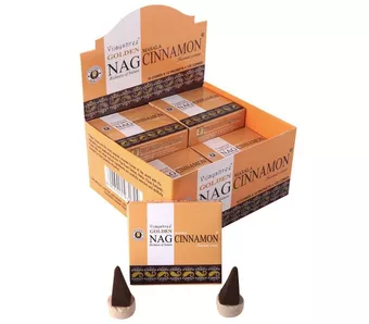 Incense Vijayshree Golden Nag Cinnamon Cones