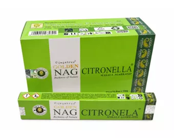 Incense Vijayshree Golden Nag Citronella 15g