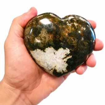 Polished serpentine core 0.490kg