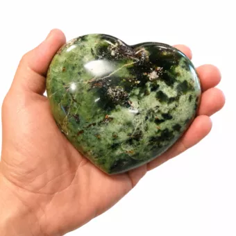 Polished serpentine core 0.600kg