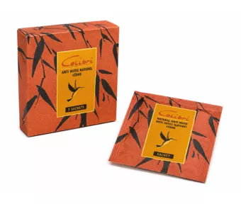 Colibri by Maroma Cedar Scented Sachets x3