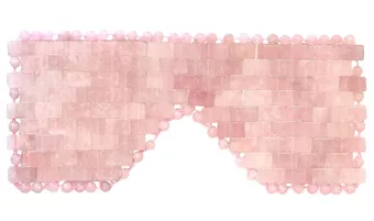 Rose Quartz Eye Mask from Brazil A