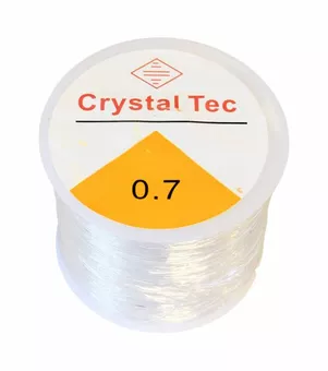 Round transparent elastic thread 0.70mm 100m