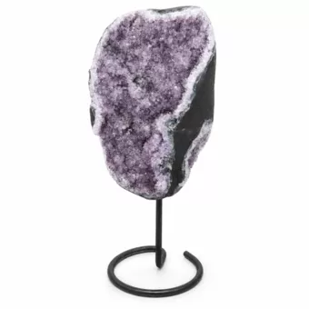 Brazilian amethyst geode A on a base, 11.1 kg