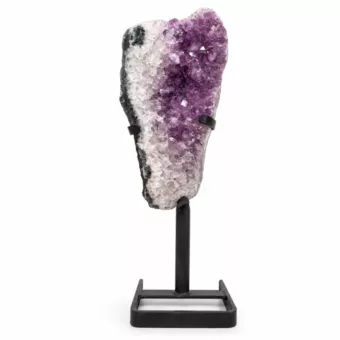 Brazilian amethyst geode A on a base, 7.2 kg