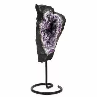 Brazilian amethyst geode A on a base, 8.9 kg