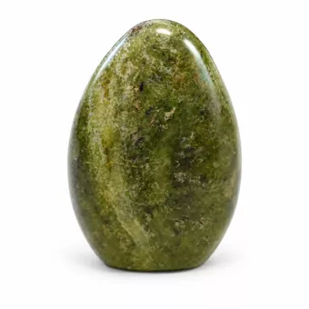 Polished green opal block 1.350kg