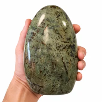 Polished serpentine block 1.530kg