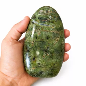 Polished serpentine block 0.780kg