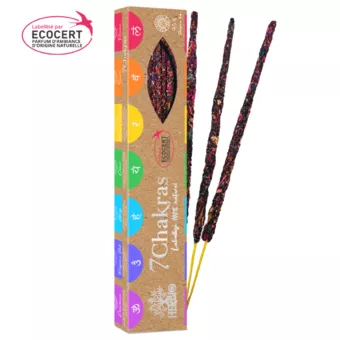 Herbio Ecocert Smudge Incense 7 Chakras 20g