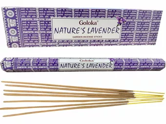 Goloka Lavender Garden Incense 40cm