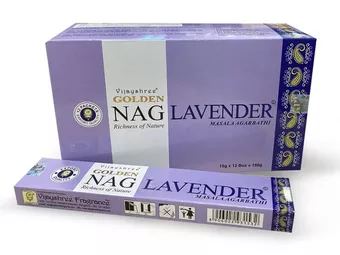 Incense Vijayshree Golden Nag Lavender 15g