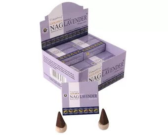 Incense Vijayshree Golden Nag Lavender Cones