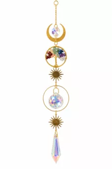 Tree of Life 7 Chakras Suncatcher