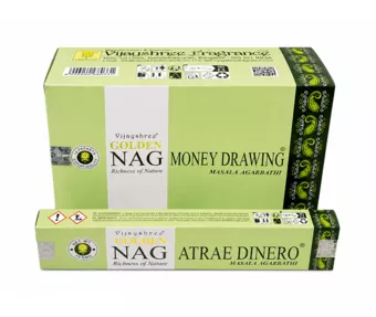 Incense Vijayshree Golden Nag Money Drawing 15g