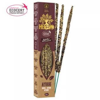 Herbio Ecocert Smudge Incense Myrrh 20g