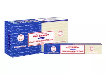 Incense Satya Nag Champa & Californian White Sage 16g