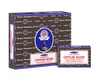 Backflow Cones Satya Black Opium 12pcs