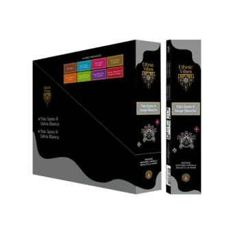 Incense Fragrances & Sens Ethnic Vibes Palo Santo & White Sage Masala 15g
