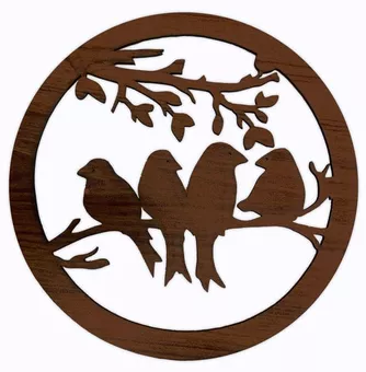 18cm Wooden Magnetic Bird Panel for HMD999