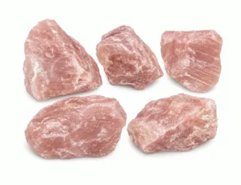 Rose Quartz AA Raw Stones 6-11 cm 2 kg